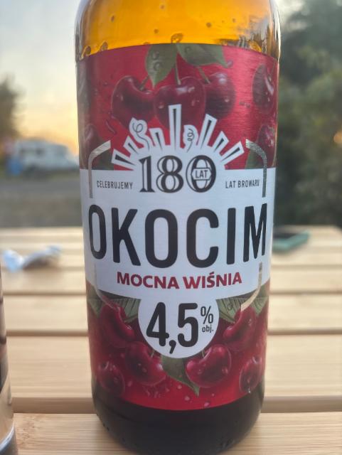 Okocim Mocna Wiśnia 4.5%, Browar Okocim (Carlsberg Polska), Poland