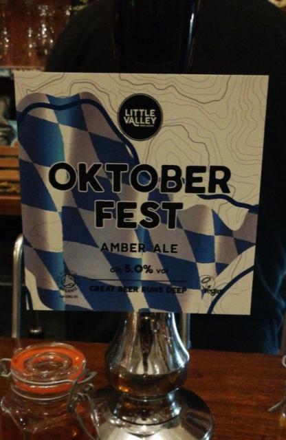 Oktoberfest 5.0%, Little Valley Brewery, England