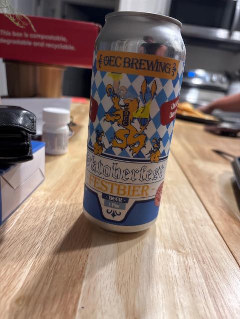 Oktoberfest festbier, OEC Brewing (Ordinem Ecentrici Coctores)