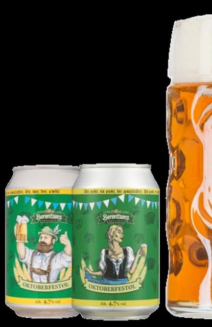 oktoberfestøl 4.7%, Berentsens Brygghus, Norway