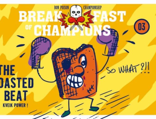 Oktobertest 2021 N°3 The Toasted Beat 5.1%, Brasserie Bon Poison, France