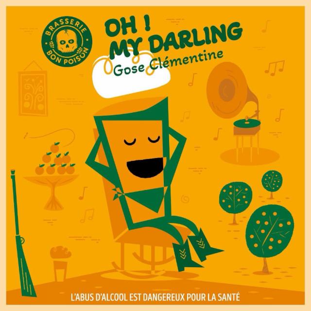 Oh! My Darling 4.8%, Brasserie Bon Poison, France