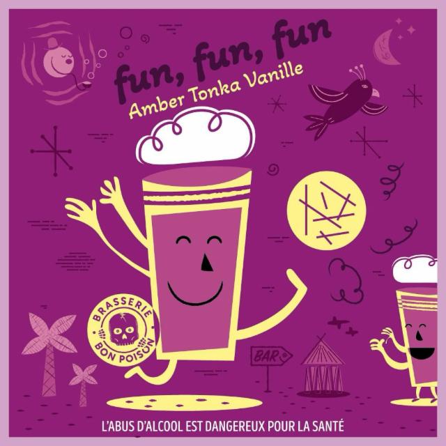 Oktobertest 2025 N°4 FUN, FUN, FUN 6.4%, Brasserie Bon Poison, France