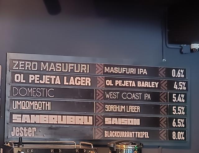 Ol Pejeta Lager 4.5%, 254 Brewing Co., Kenya