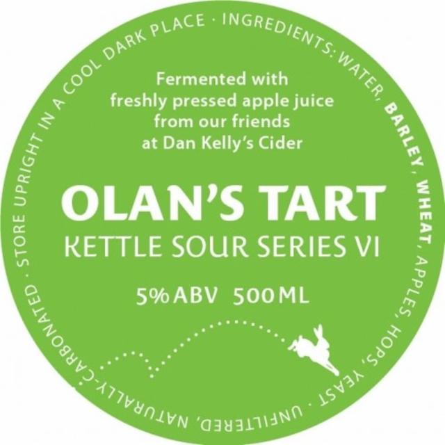 Olan's Tart 5.0%, Kinnegar Brewing, Ireland