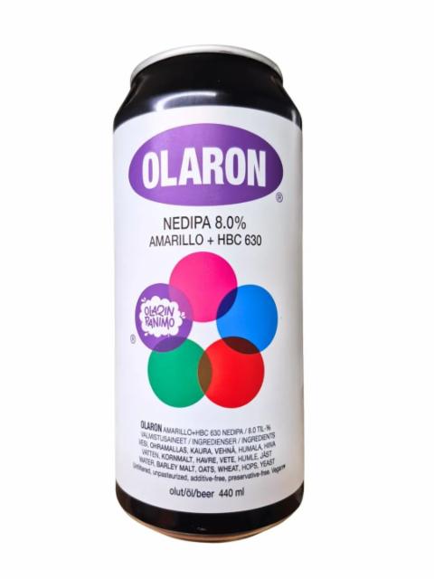 Olaron Amarillo + HBC 630 8.0%, Olarin Panimo, Finland