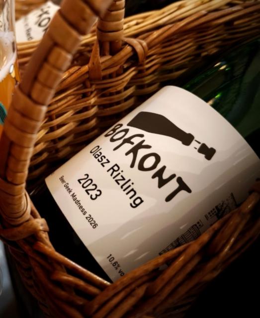 olasz rizling 2023 10.6%, Bofkont, Belgium