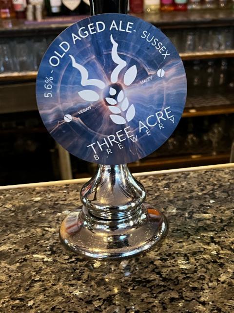 Old Aged Ale 5.6%, Three Acre Brewery, England