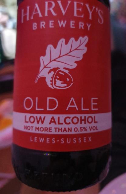 Old Ale Low Alcohol 0.5%, Harvey's Brewery, England