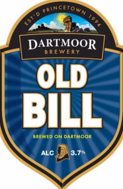Old Bill 3.7%, Dartmoor Brewery Ltd., England