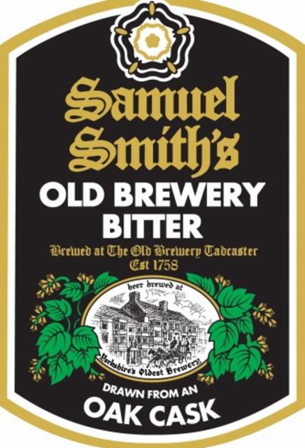 Old Brewery Bitter Oak Cask 4.0%, Samuel Smith Old Brewery, England