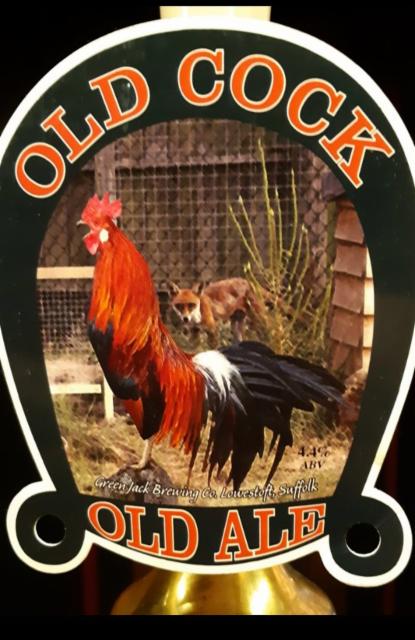 Old Cock 4.4%, Green Jack Brewery, England