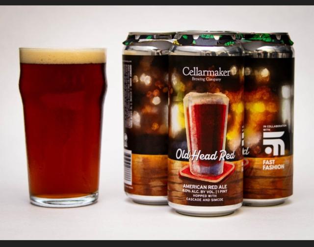 Old Head Red 6.0%, Cellarmaker Brewery Company, United States