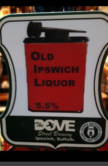 Old Ipswich Liquor 5.5%, The Dove Street Brewery, England