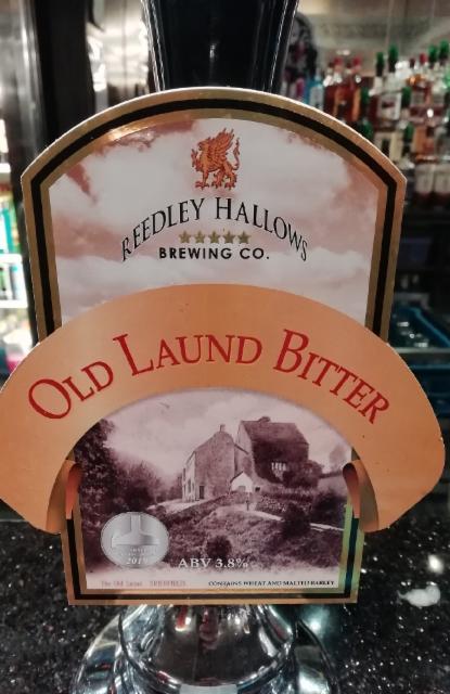 old laund bitter 3.8%, Reedley Hallows Brewing Company, England