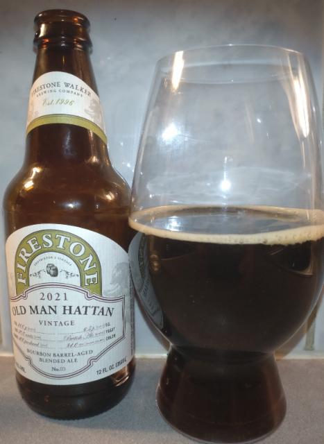 Old Man Hattan (2021) 10.5%, Firestone Walker Brewing (Duvel Moortgat), United States