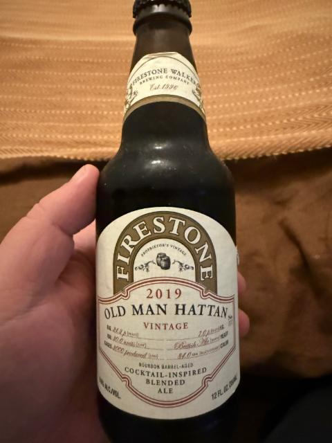 Old Man Hattan 2019, Firestone Walker Brewing (Duvel Moortgat)