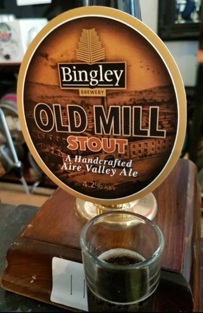 Old Mill 4.2%, Bingley Brewery, England