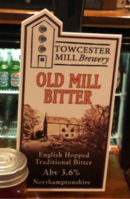 Old Mill Bitter 3.6%, Towcester Mill Brewery, England