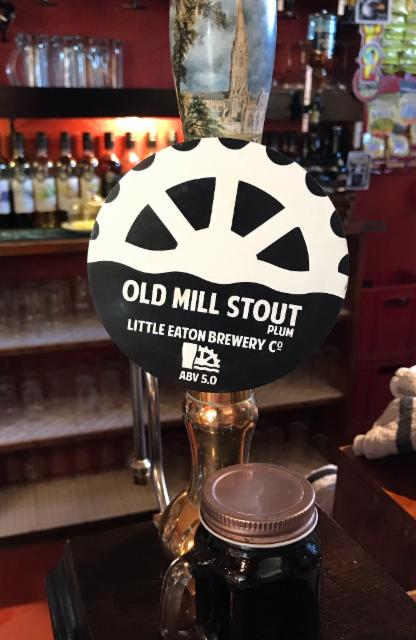 Old mill Stout, Little Eaton Brewery Co.