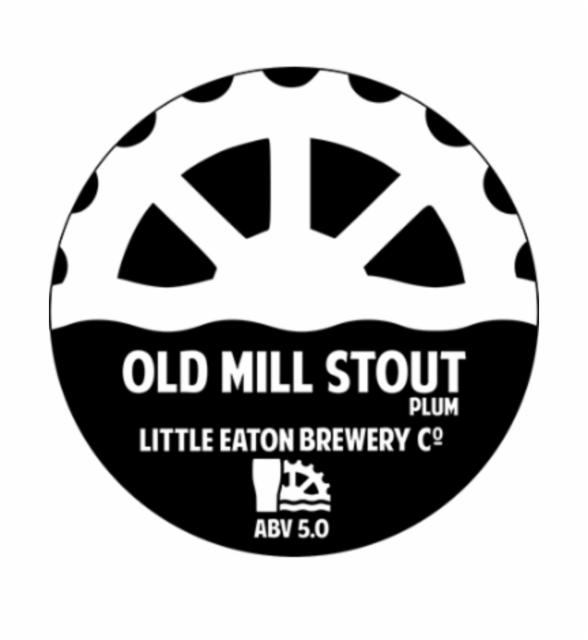 old mill stout plum 5.0%, Little Eaton Brewery Co., England