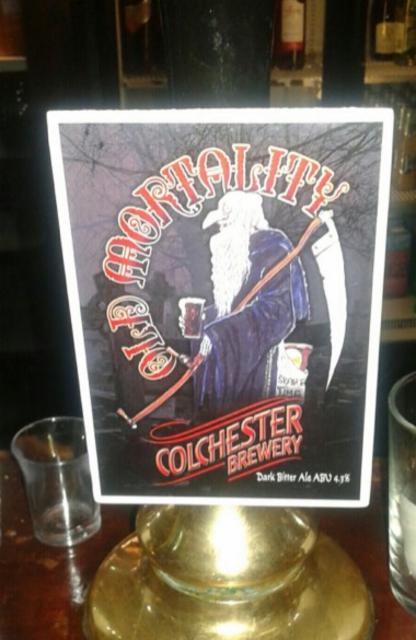 Old Mortatality 4.3%, Colchester Brewery, England