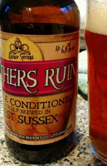 Old Mothers Ruin 6.0%, Anchor Springs, England