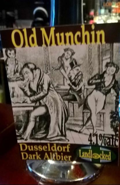 Old Munchin 4.1%, Landlocked Brewing Co, England
