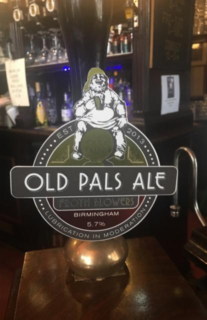 Old Pals Ale 5.7%, Froth Blowers Brewing Company Ltd, England