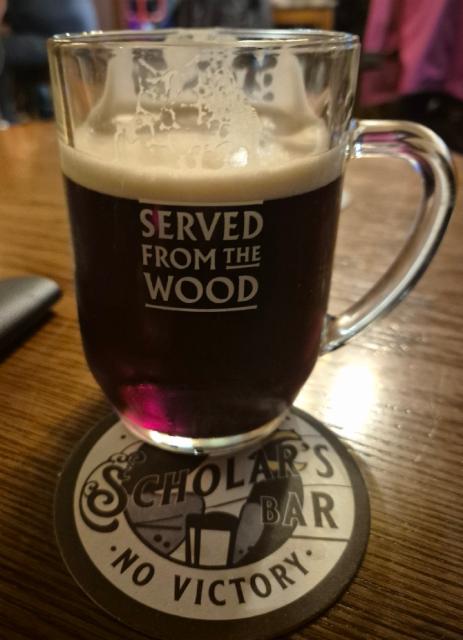 Old Peculier served from the wood 5.6%, Theakston Brewery, England