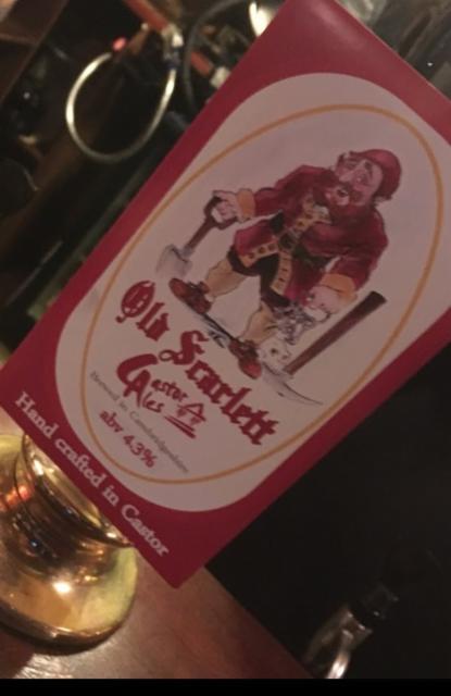Old Scarlett 4.3%, Castor Ales, England