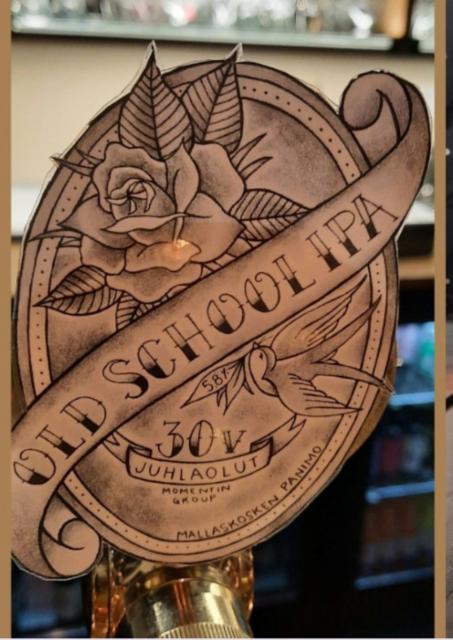 Old School IPA - 30v Juhlaolut 5.8%, Mallaskosken Panimo, Finland