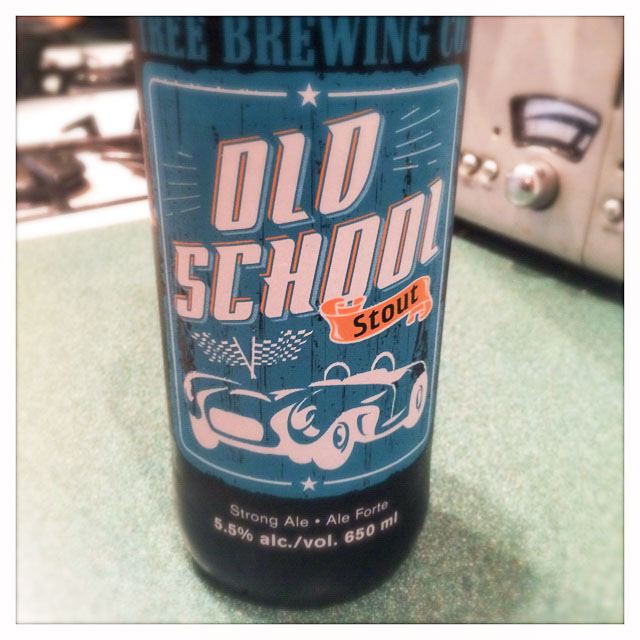 Old School Stout 5.5%, Tree Brewing, Canada