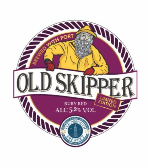 old skipper 5.2%, Teignmouth Brewery, England