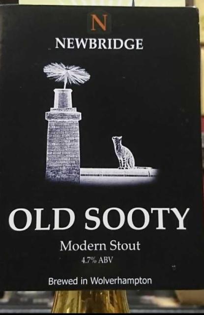 Old Sooty 4.7%, Newbridge Brewery, England