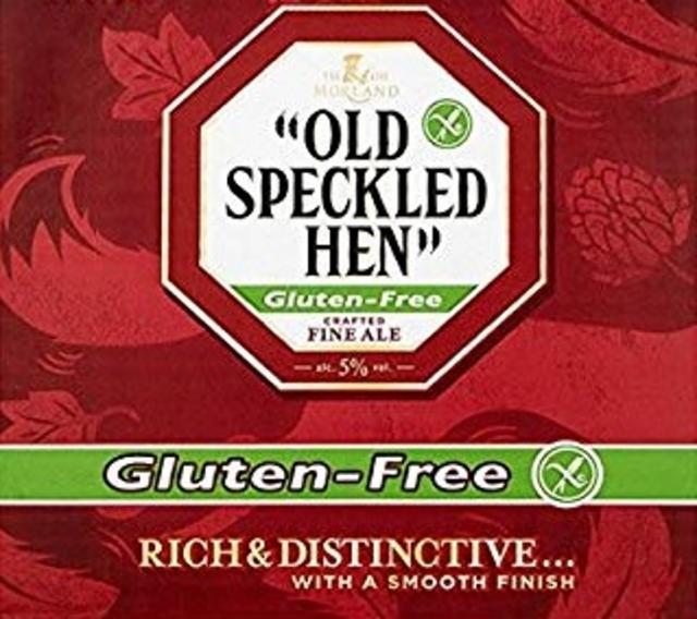 Old Speckled Hen Gluten Free 4.8%, Greene King, England