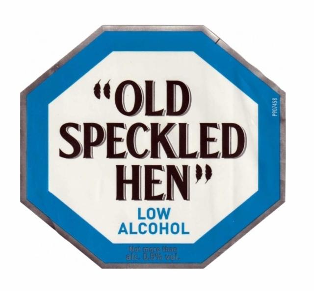 Old Speckled Hen Low Alcohol 0.5%, Greene King, England