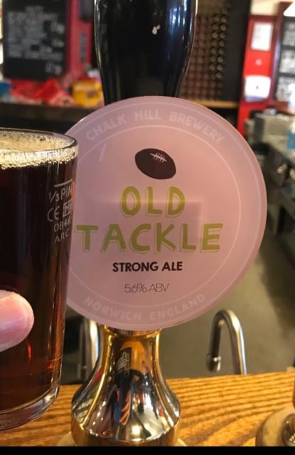 Old Tackle 5.6%, Chalk Hill Brewery, England
