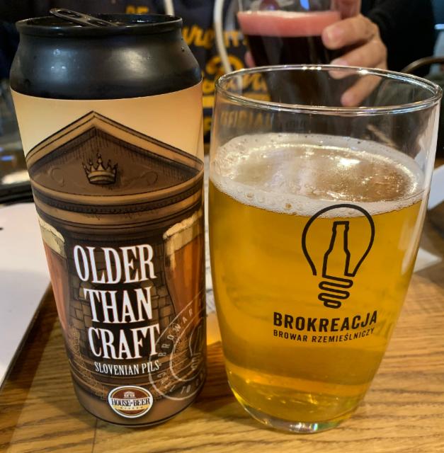 Older Than Craft 4.8%, Browar Brokreacja, Poland