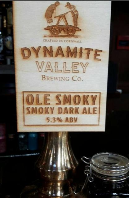 Ole Smoky 5.3%, Dynamite Valley Brewing Co., England