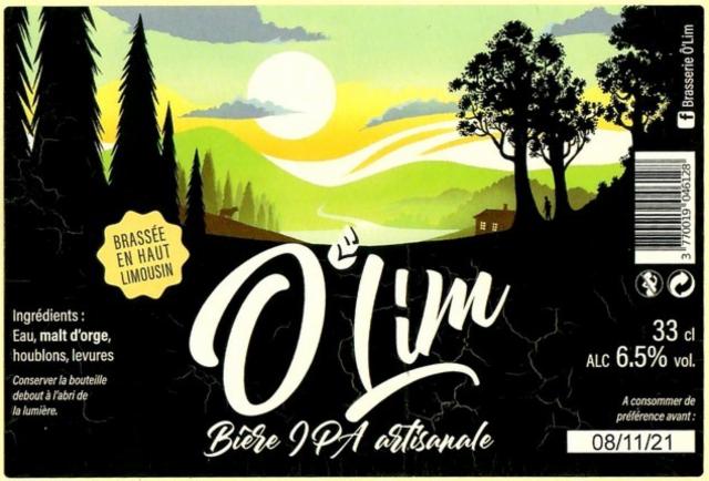 Ô'Lim IPA, Brasserie Ô'Lim