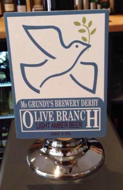 Olive Branch 3.9%, Mr Grundy's Brewery, England