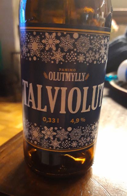 Olutmylly Talviolut 4.9%, Mylläri – Panimo OlutMylly, Finland