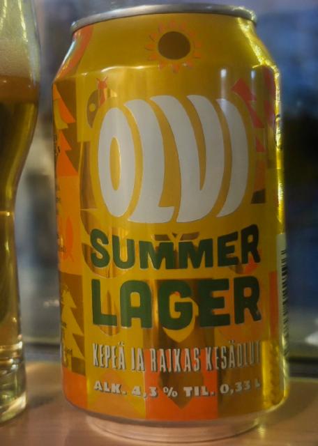 Olvi summer lager 4.3%, Olvi, Finland