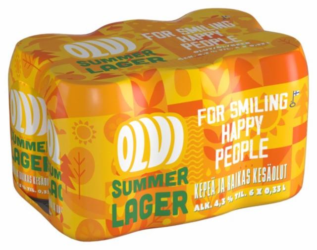 Olvi Summer Lager 4.3%, Olvi, Finland