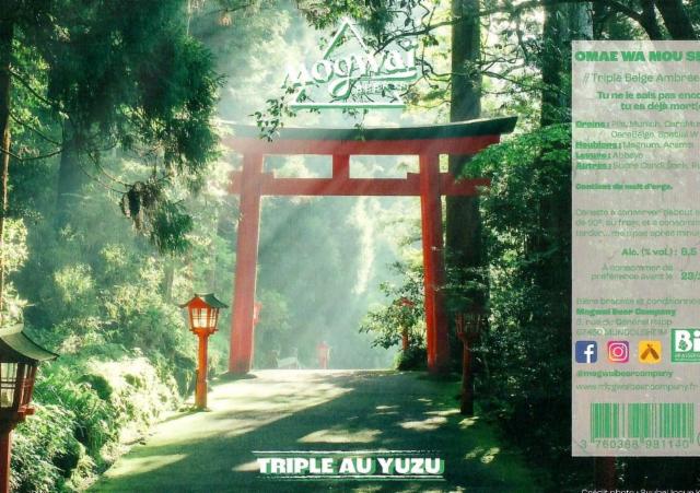 Omae Wa Mou Shindeiru 8.5%, Mogwaï Beer Company, France