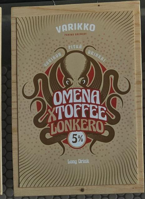 Omena X Toffee Lonkero 5.0%, Varikko Panimo, Finland