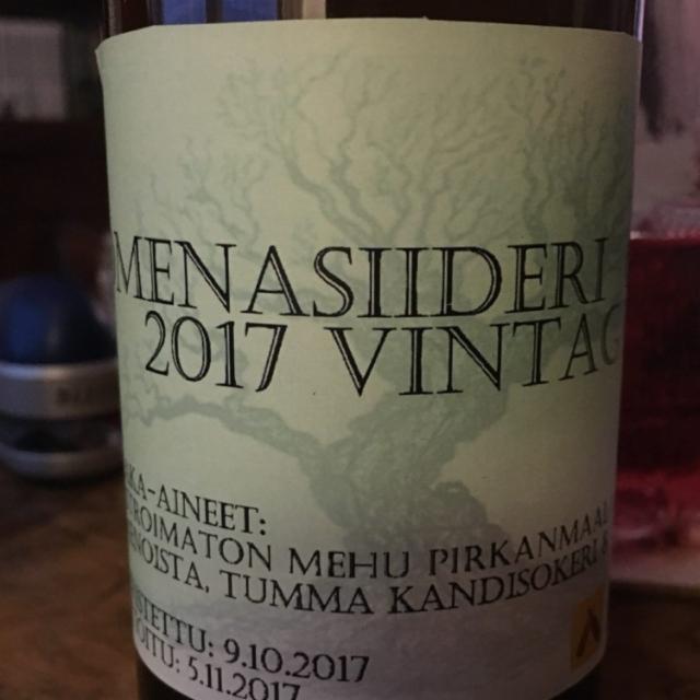 Omenasiideri 2017 Vintage 6.2%, Tampereen Insinööripanimo, Finland