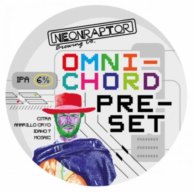 Omnichord preset 6.0%, Neon Raptor Brewing Co., England
