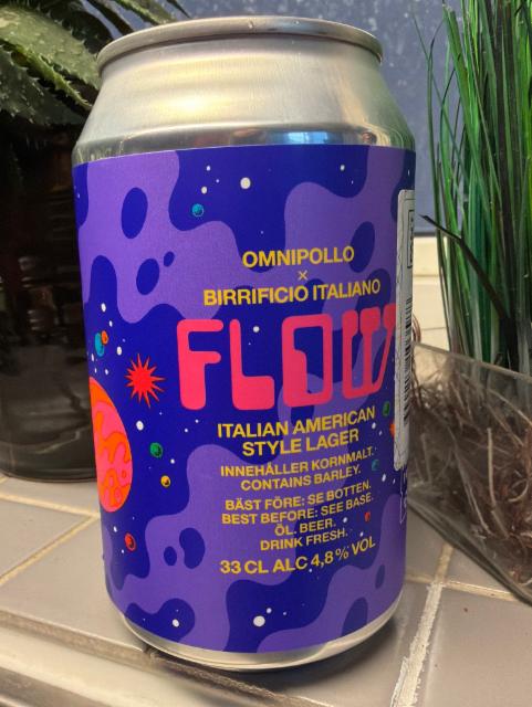 Flow ft. Birrificio italiano 4.8%, Omnipollo, Sweden